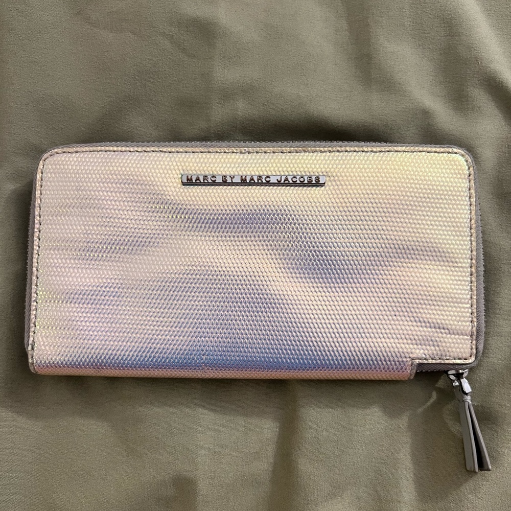 Marc by Marc Jacobs holographic wallet